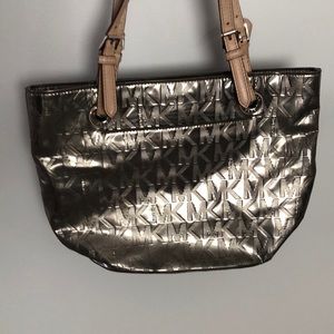 Michael Kors Metallic Tote Bag
